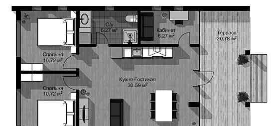 Коттедж, 96 м2, 1 эт. Москва