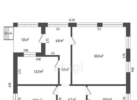 Дом, 78 м2, 10 соток, 1 эт. Новодвинск