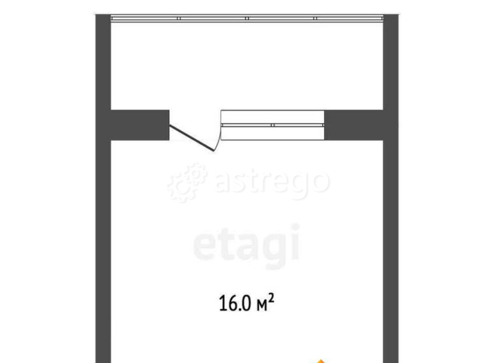 Комната, 13 м2, 2/4 эт. Новодвинск - изображение 1