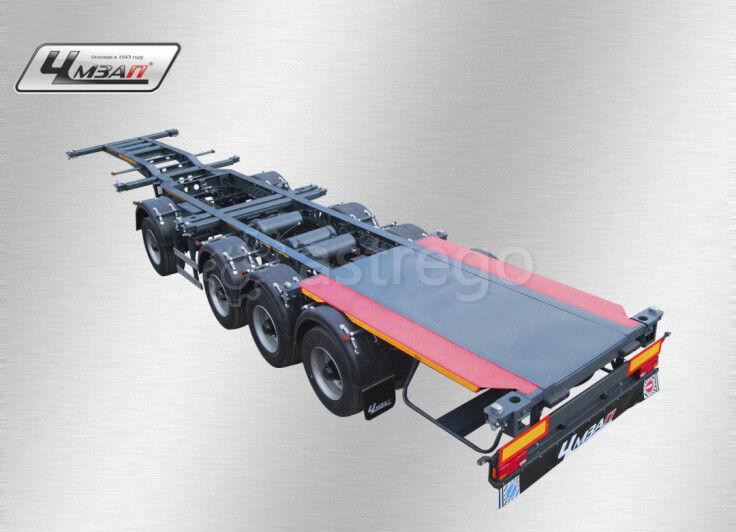 Полуприцеп ЧМЗАП 99903-053-ПЛИ п/п-контейнеровоз с вынесенной осью, ССУ1130мм,1х20, 2х20`,1х30`,1х30 Краснодар - изображение 1