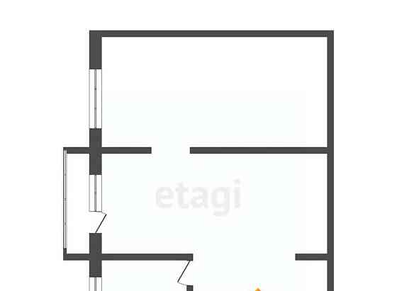 2-комн. квартира, 42.4 м2, 3/5 эт. Бийск