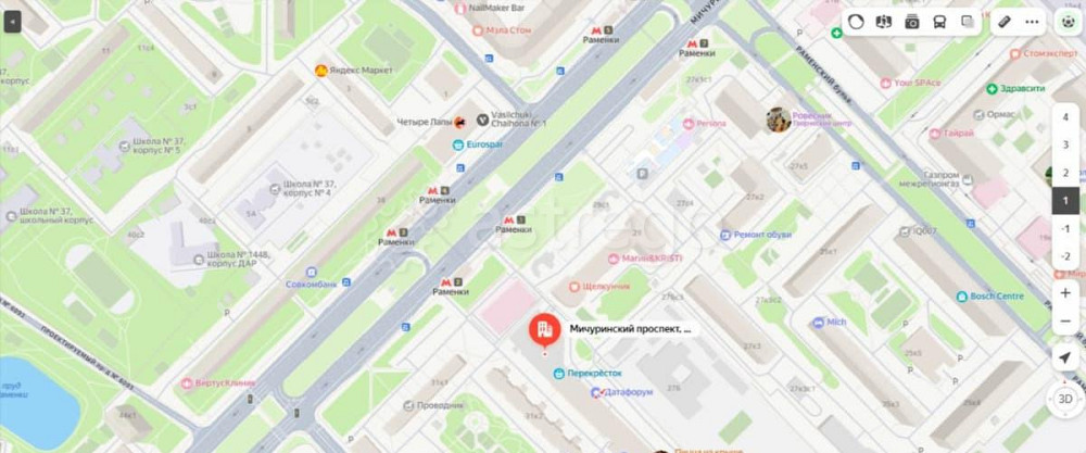 Свободного назначения, 38.3 м2 Москва - изображение 1