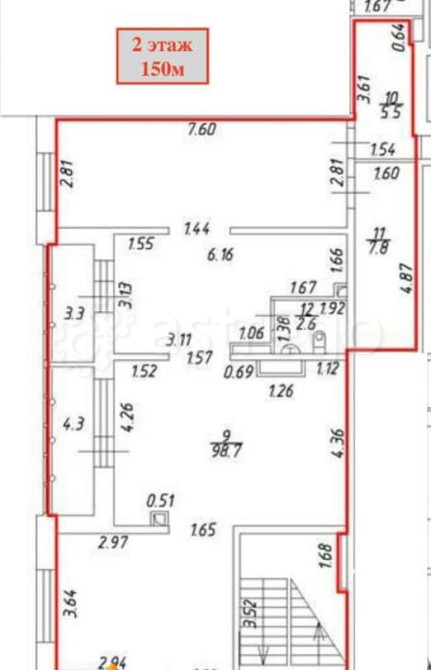 Офис, 253.3 м2 Санкт-Петербург - изображение 3