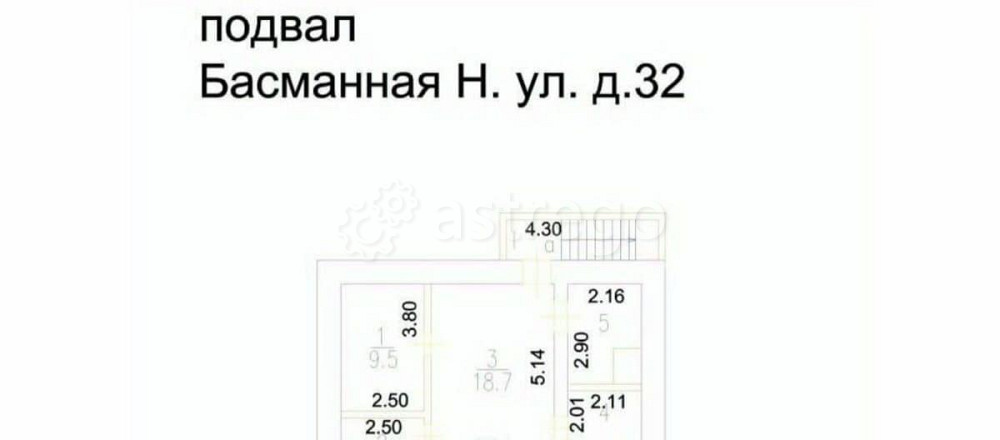 Свободного назначения, 141 м2 Москва - изображение 7