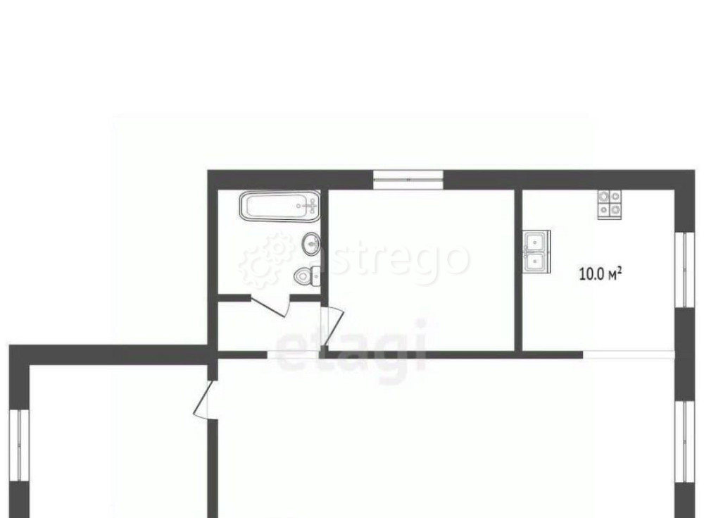 3-комн. квартира, 80 м2, 2/4 эт. Воскресенск - изображение 4