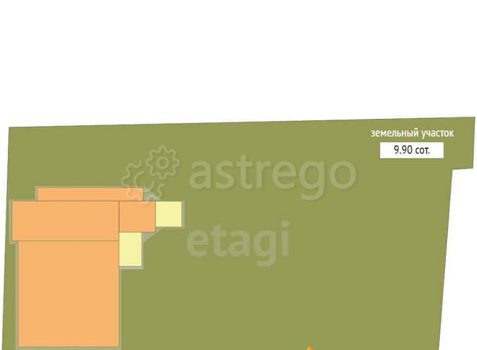 Дом, 239.7 м2, 9.9 сотки, 3 эт. Бийск - изображение 2