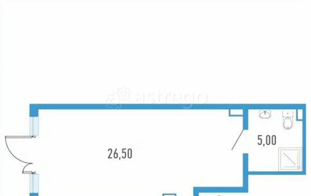 Свободного назначения, 31.4 м2 Санкт-Петербург - изображение 2
