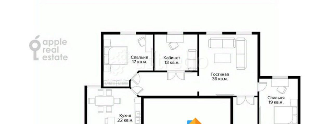 4-комн. квартира, 150 м2, 5/7 эт. Москва - изображение 7