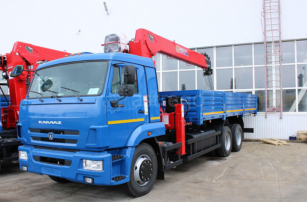 Манипулятор КМУ FAW 3250 6x4 Евро-5 Soosan SCS746L верхнее управление Борт сталь 8,0 м РМЗ Екатеринбург - изображение 1