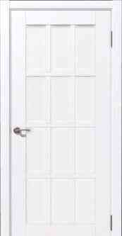 Дверь межкомнатная серия Муза ST модель Терция ПГ 600х900 мм покрытие ПВХ Soft Touch, Soft Touch сер Чита