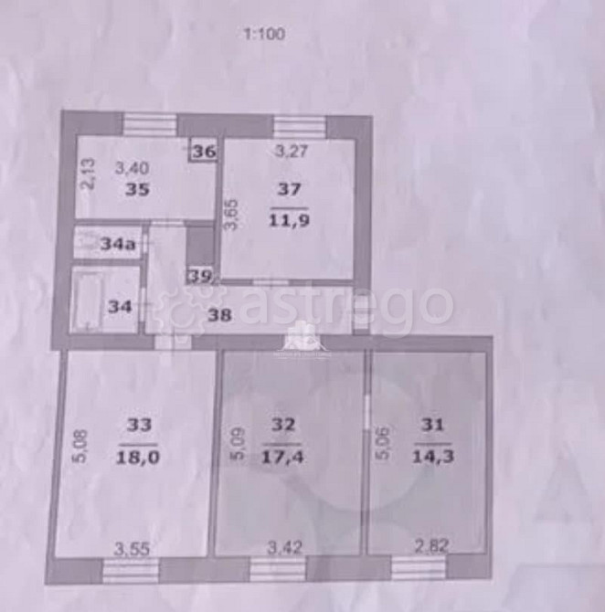 Комната, 61.6 м2, 3/3 эт. Белгород - изображение 3