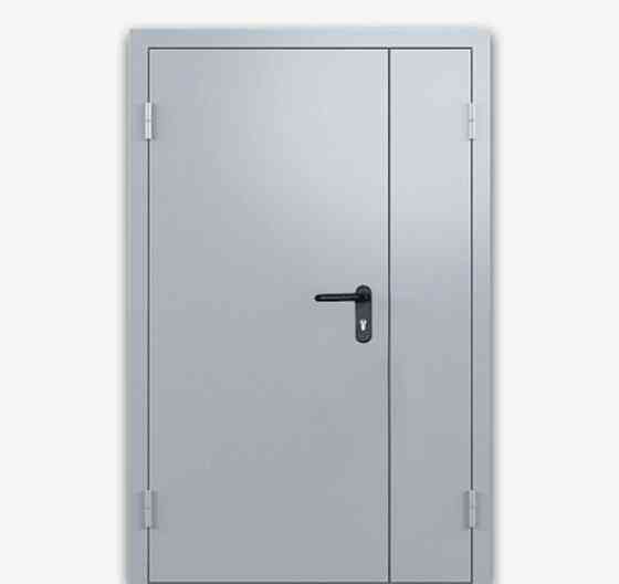 Дверь противопожарная металлическая двупольная EI 60 02/60 Уфа