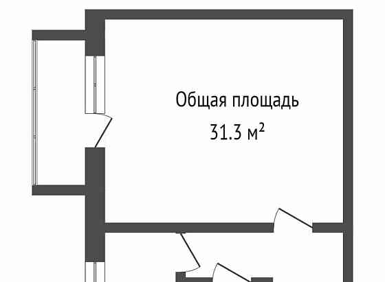 1-комн. квартира, 30 м2, 5/5 эт. Бийск