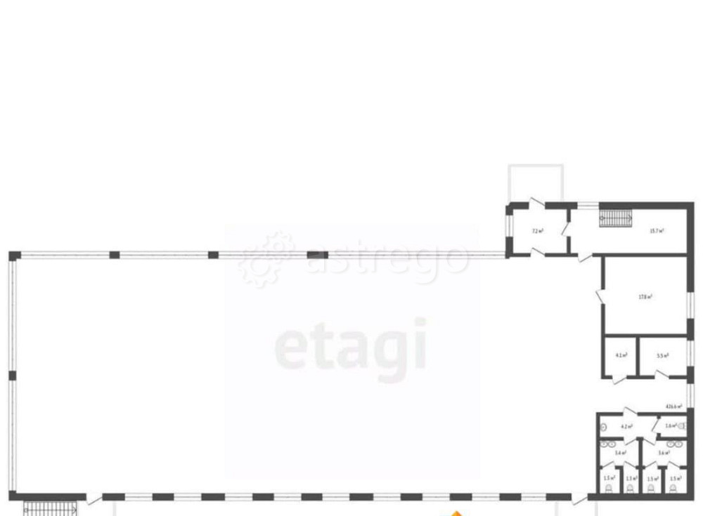 Свободного назначения, 500 м2 Благовещенск - изображение 5