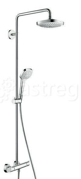 Душевая стойка Hansgrohe, Croma Select E, смеситель - есть, тип открывания воды - двухвентильный 272 Москва - изображение 1