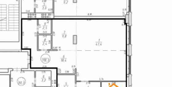 3-комн. квартира, 120 м2, 6/12 эт. Уфа