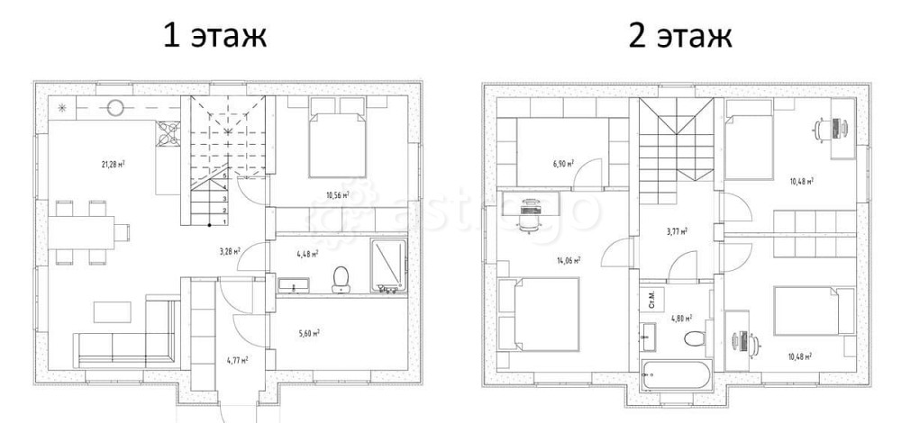 Коттедж, 140 м2, 2 эт. Москва - изображение 1