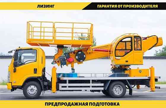 Автовышка-балкон на шасси Isuzu Elf 20 м, г/п 500 кг Благовещенск