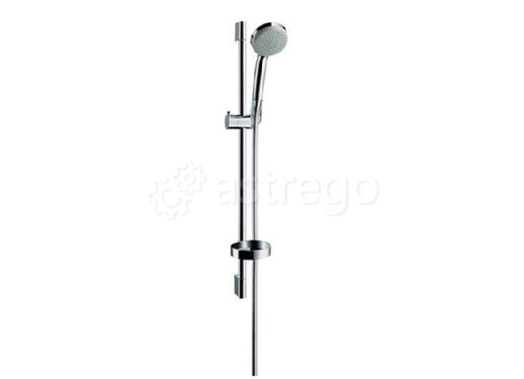 Душевой гарнитур Hansgrohe, Croma, размер штанги, мм 650, размер шланга, мм 1600, диаметр ручного ду Москва - изображение 1