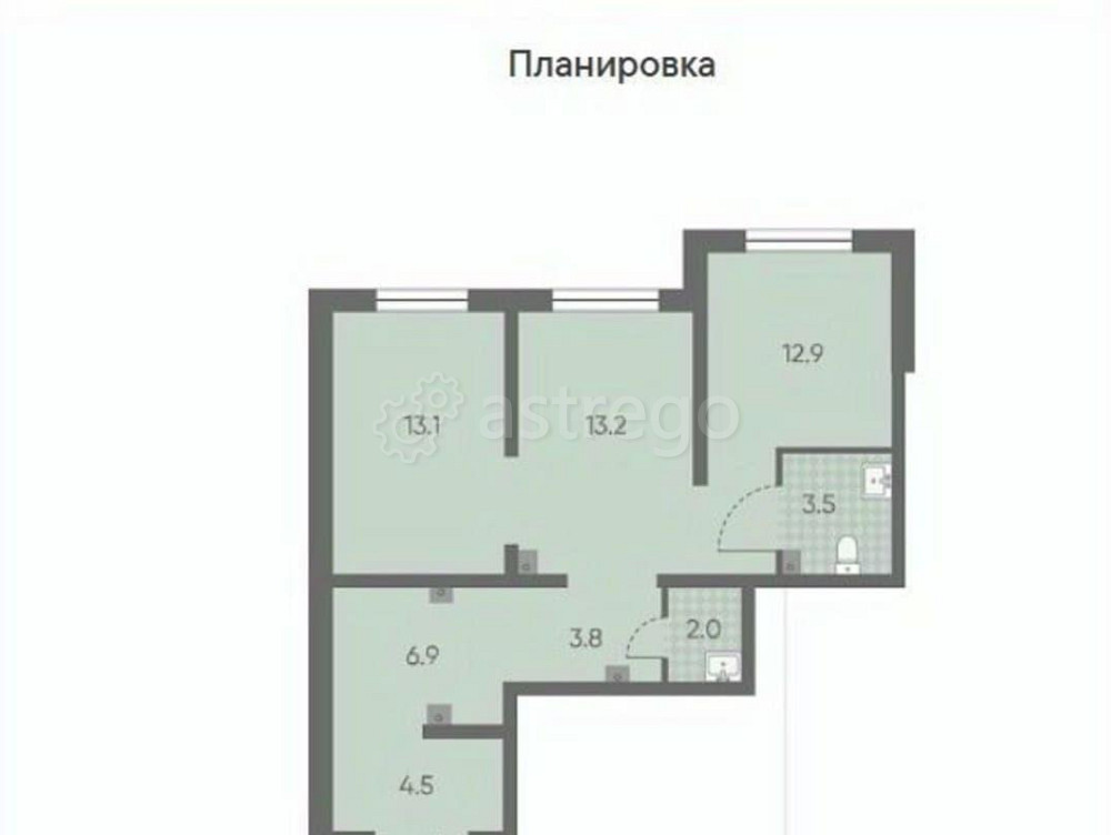 Свободного назначения, 154 м2 Санкт-Петербург - изображение 3