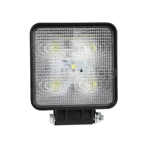 Фара светодиодная универсальная (квадратная) (5*3W/15W) 10-30V DC (#A6) Одинцово - изображение 1