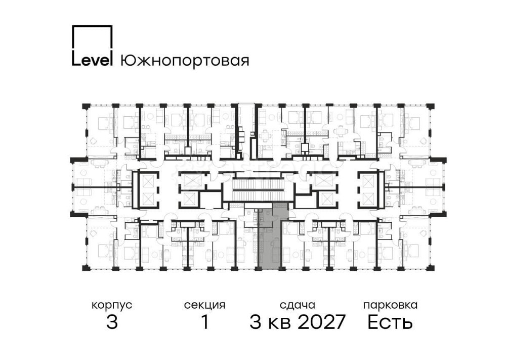 Студия, 23.4 м2, 52/68 эт. Москва - изображение 3
