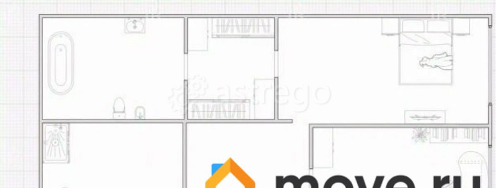 3-комн. апарт-ы, 75 м2, 2/8 эт. Москва - изображение 6