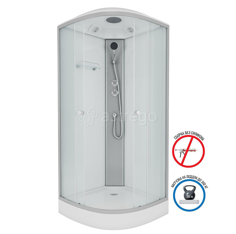 Душевая кабина Niagara Eco 80х80х215 E80/13/MT Красноярск - изображение 1