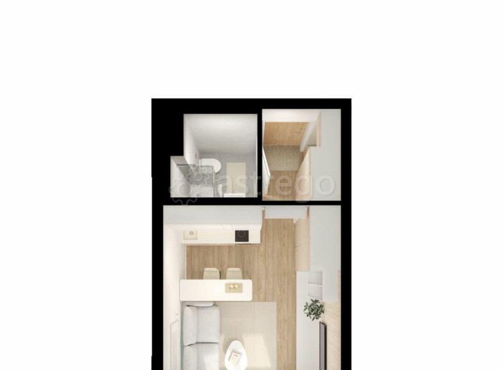 Студия, 20 м2, 24/24 эт. Москва - изображение 6