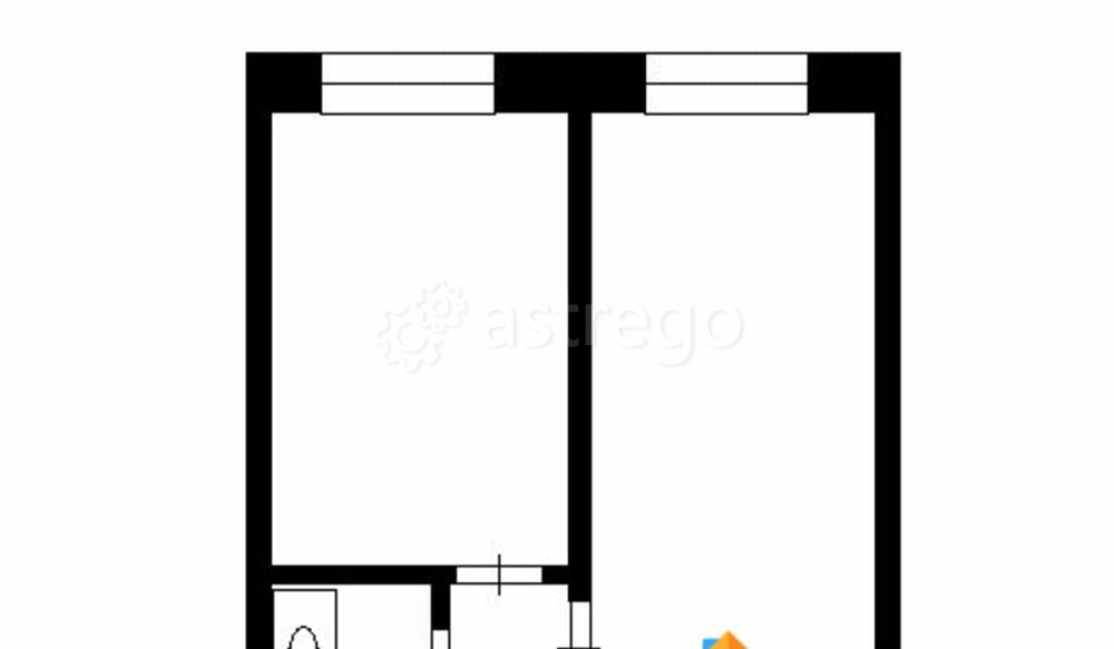 2-комн. квартира, 48.9 м2, 9/9 эт. Красноярск - изображение 1