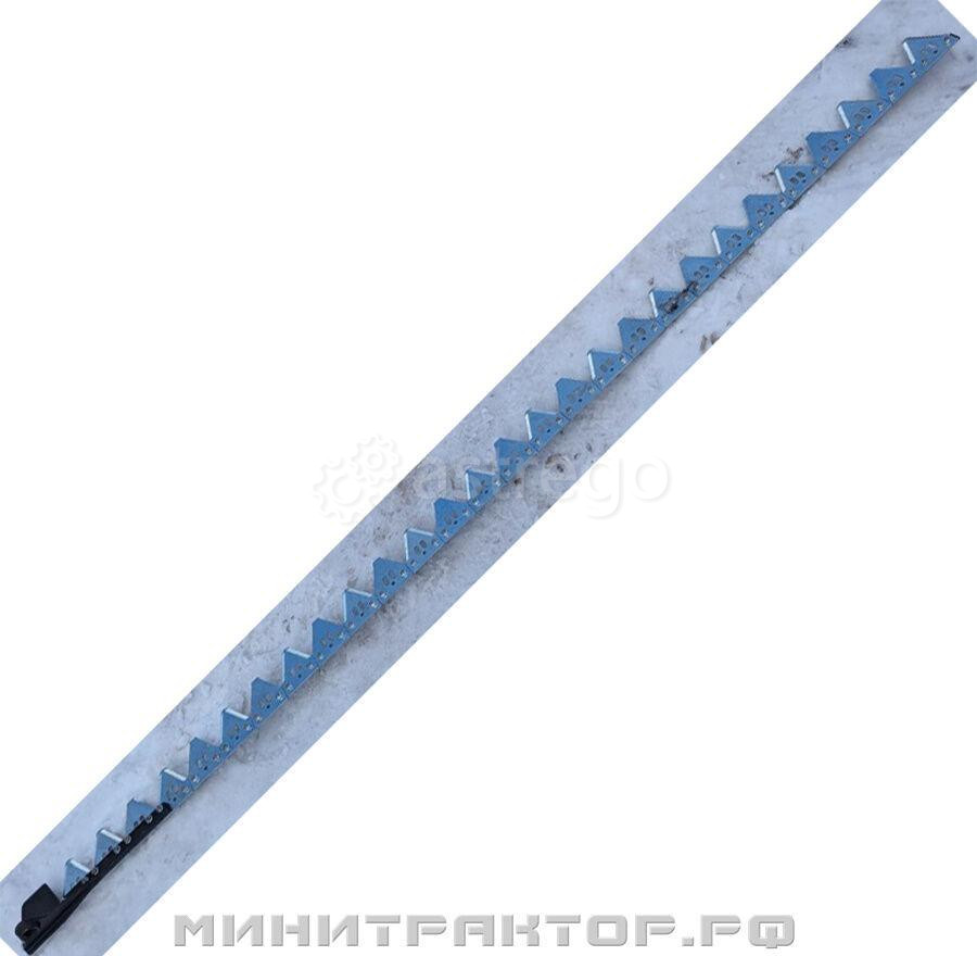 Нож в сборе (Полотно) косилки КСФ 2.1м Шумахер (под палец) Новосибирск - изображение 1
