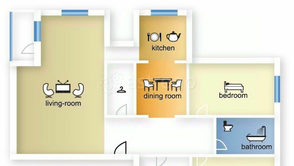 3-комн. квартира, 100 м2, 5/5 эт. Москва - изображение 6