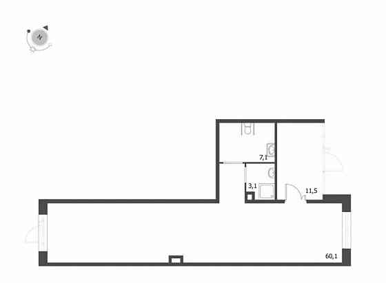 Свободного назначения, 81 м2 Санкт-Петербург