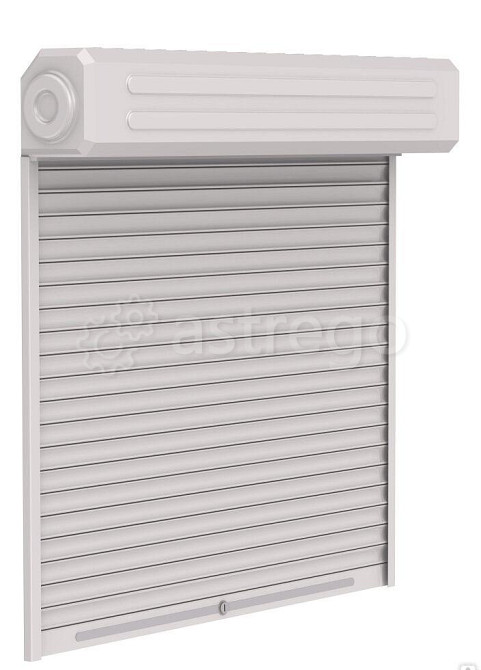 Рольставни алюминиевые на двери 2100х1500 мм Ростов-на-Дону - изображение 1