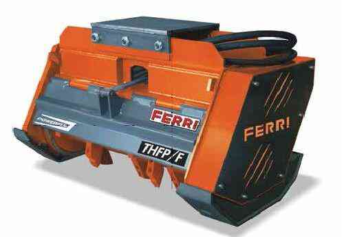 Мульчер лесной Ferri THFP/F 130 с фиксированными резцами, ротор с ограничителями реза для экскаватор Новосибирск