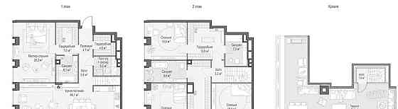 4-комн. квартира, 214.5 м2, 22/23 эт. Москва