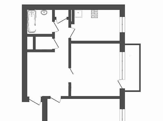 2-комн. квартира, 47.7 м2, 4/12 эт. Санкт-Петербург