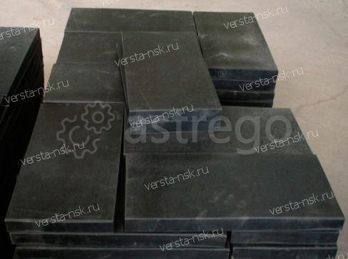 Снегоочистительная пластина 500х250х40 мм металлокордная трехслойная Новосибирск - изображение 1