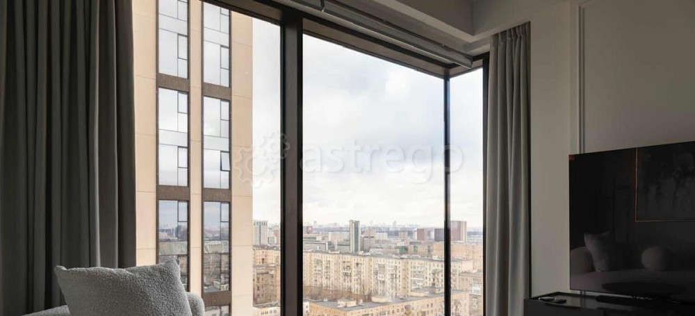 1-комн. апарт-ы, 60 м2, 17/34 эт. Москва - изображение 4