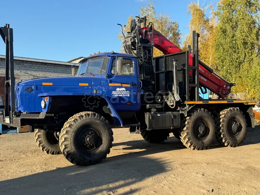 Урал лесовоз, после капремонта с новым манипулятором Санкт-Петербург - изображение 5