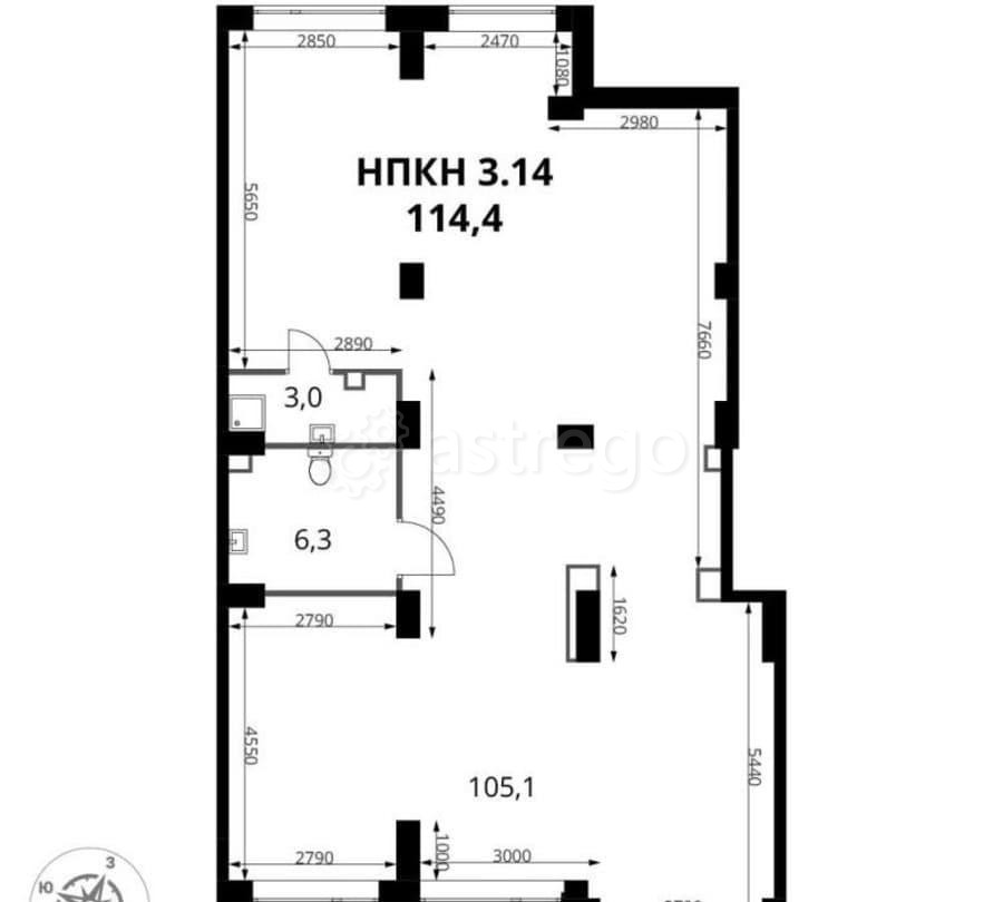 Свободного назначения, 114.4 м2 Видное - изображение 6