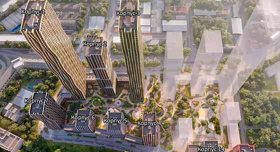 4-комн. квартира, 108.5 м2, 68/69 эт. Москва