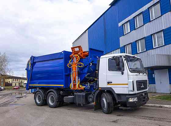 МКМ-50-22 на шасси МАЗ 6312С5-577-012 мусоровоз, 22м3,бок. загрузка, МАЯТНИК, унив. захват Краснодар