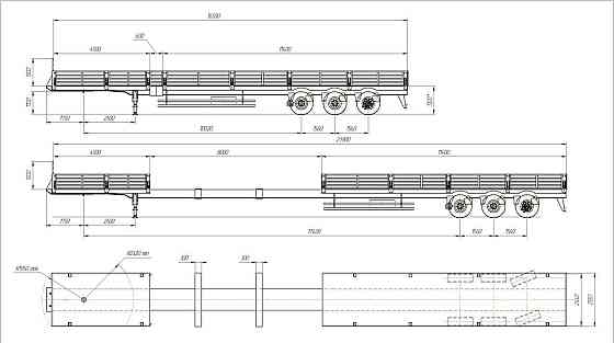 Полуприцеп бортовой, раздвижной Ставрополь