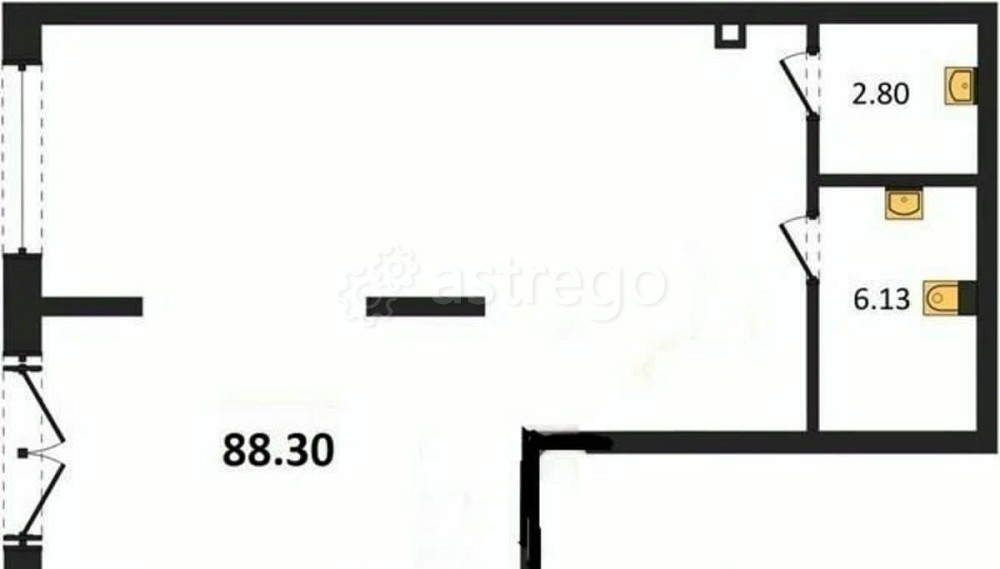 Свободного назначения, 88 м2 Санкт-Петербург - изображение 2