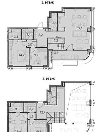 4-комн. квартира, 137.2 м2, 41/42 эт. Москва