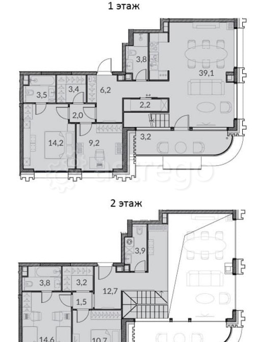 4-комн. квартира, 137.2 м2, 41/42 эт. Москва - изображение 1