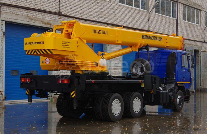 Автокран Ивановец КС-45717А-1 шасси МАЗ 6312 25т., 21 м. ОВОИД, (6х4) Самара - изображение 1