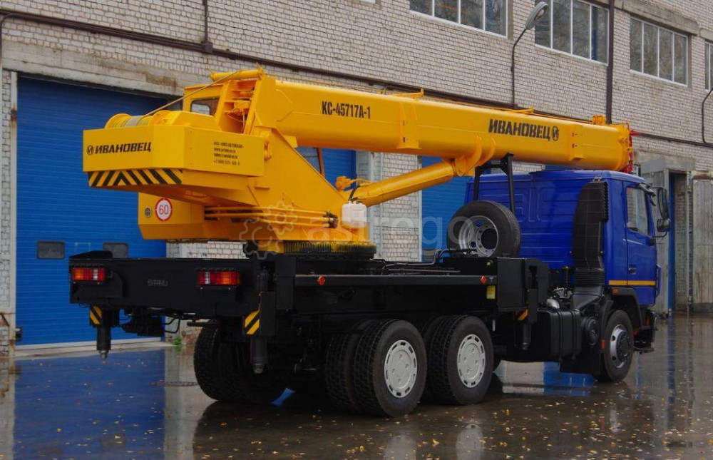 Автокран Ивановец КС-45717А-1 шасси МАЗ 6312 25т., 21 м. ОВОИД, (6х4) Самара - изображение 1