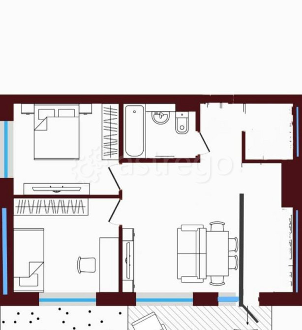 4-комн. квартира, 75 м2, 1/2 эт. Уфа - изображение 7